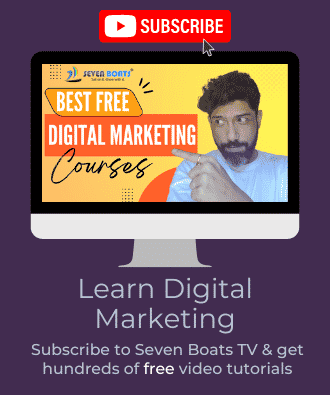 Learn digital marketing for free - Seven Boats