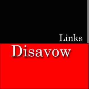 disavowing links