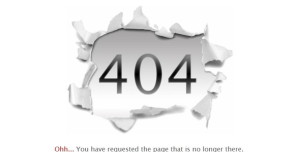 spice up your 404 error page