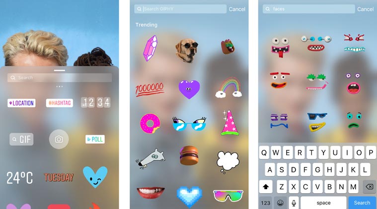GIFs Now on Instagram Stories 1 - instagram gif