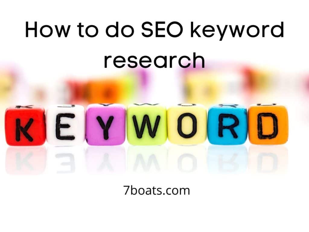 How to do SEO keyword research