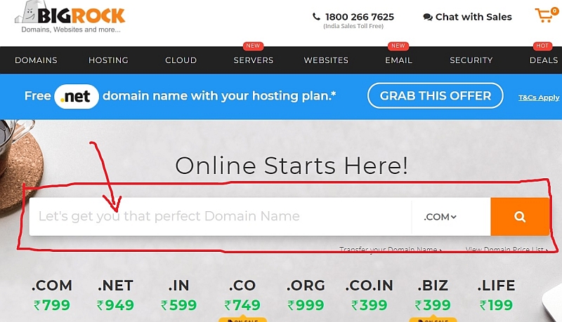 select a domain name - blogging guide