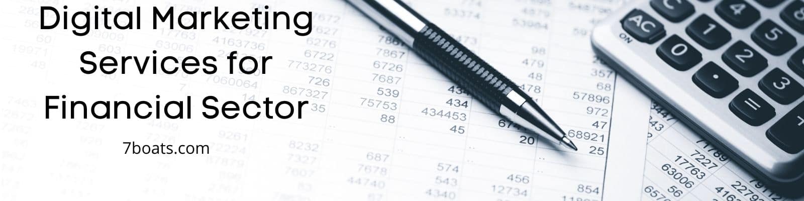 Digital Marketing Services for Financial Sector