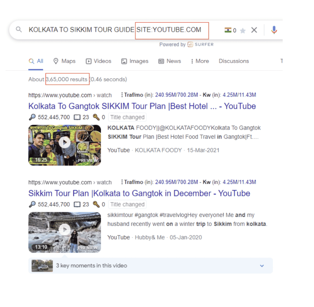 youtube seo competition analysis