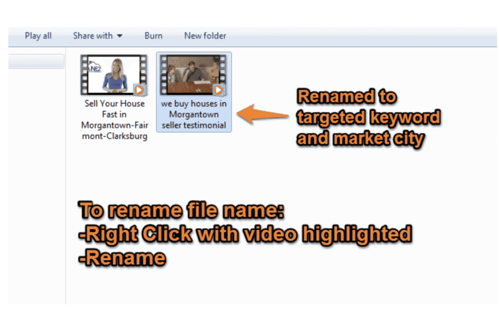 Youtube SEO - filename optimization