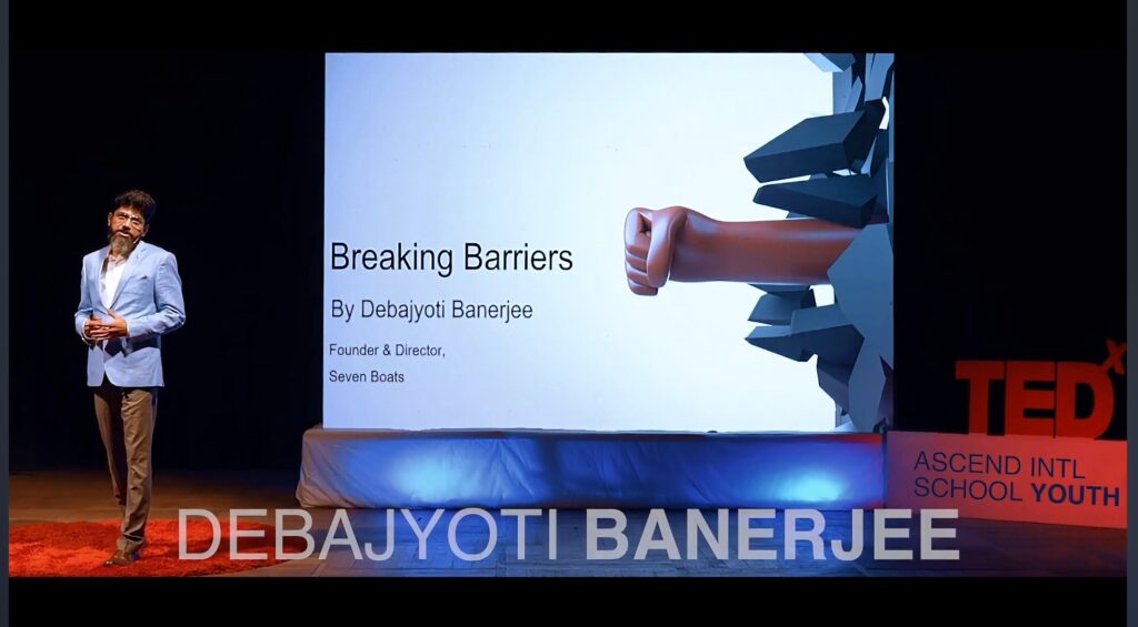 TEDx Speaker-Debajyoti Banerjee, Founder of Seven Boats